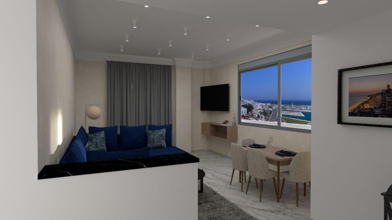 Appartement De Prestige, Vue Kasbah, Mer Et Vieux Port Tanger Eksteriør bilde